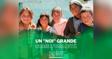 Verso un noi sempre più grande – 107a giornata mondiale del migrante e del rifugiato (26 settembre 2021) Verso un noi sempre più grande – 107a giornata mondiale del migrante e del rifugiato (26 settembre 2021)