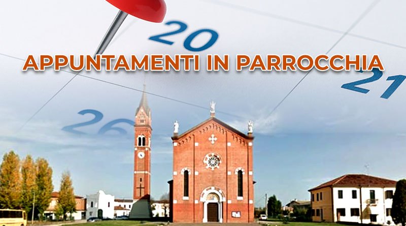 Agenda 25 maggio – 7 giugno