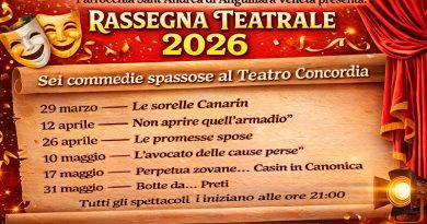 TUTTI A TEATRO – Teatro Concordia Anguillara Veneta