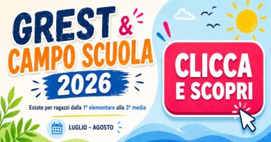 GREST E CAMPI SCUOLA 2026