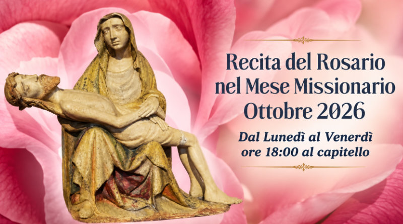 Ottobre missionario 2026 – Recita del rosario al capitello